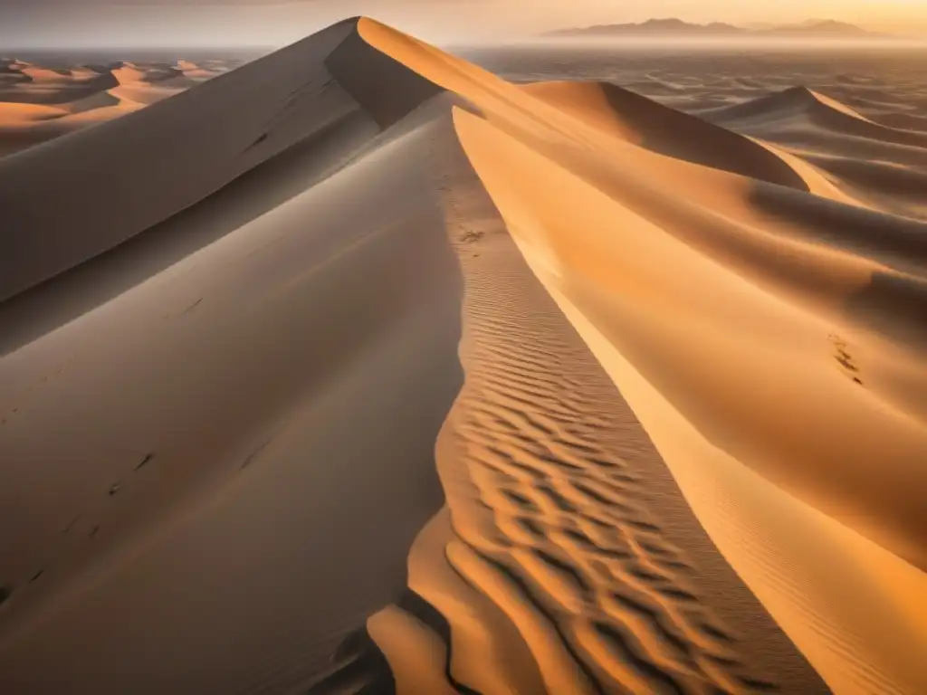 Un antiguo mapa detallado del desierto del Sáhara en tonos sepia, evocando historia y descubrimiento