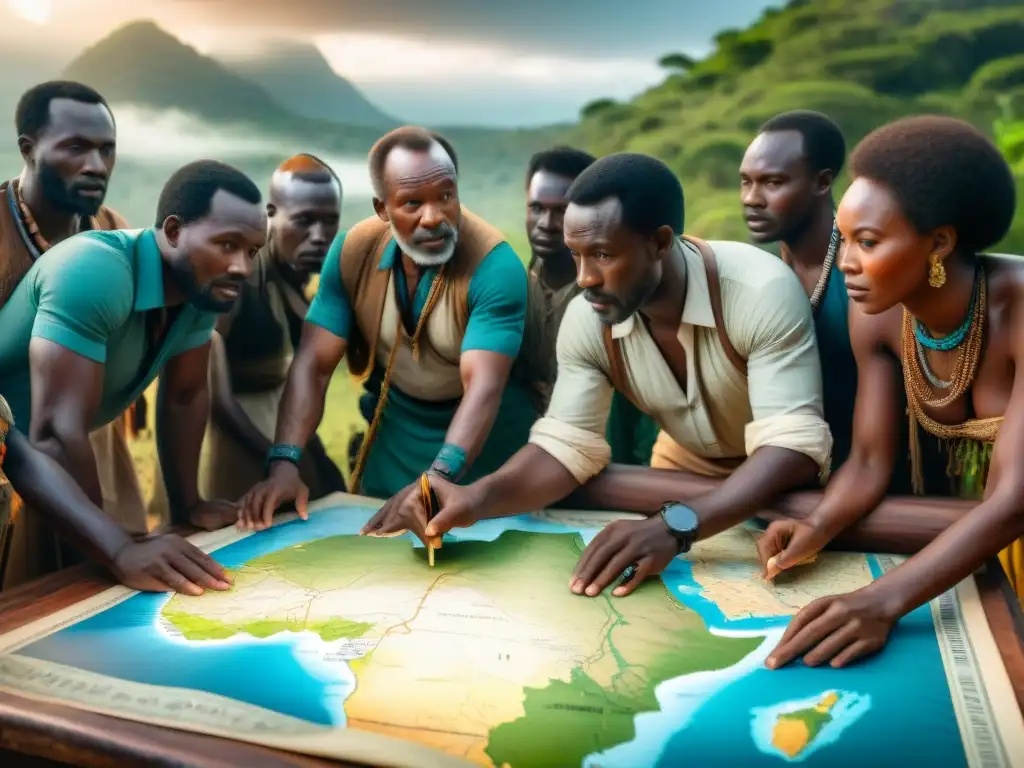 Exploración cartográfica en África: historia