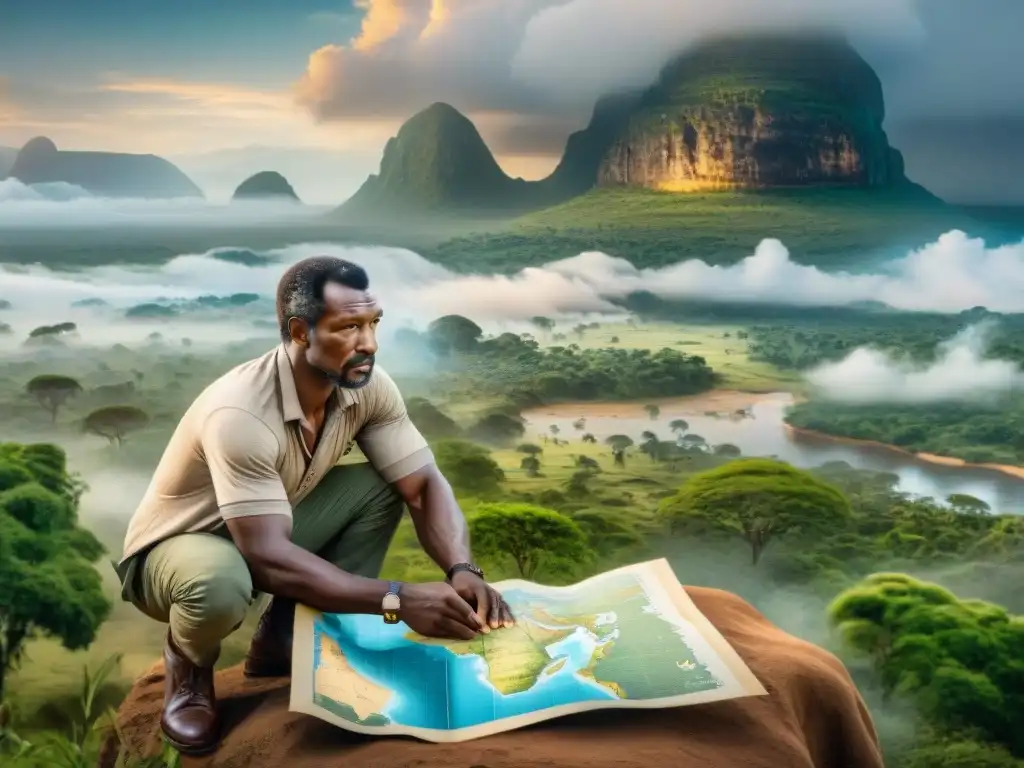 Exploración cartográfica en África: historia