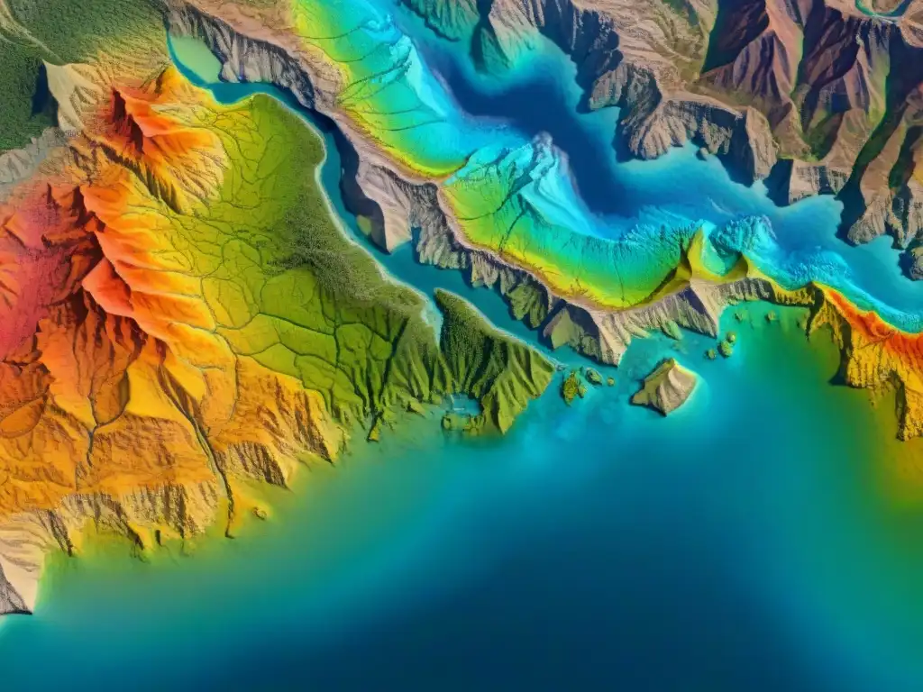 Explora la complejidad de las formaciones geológicas con ArcGIS, modelando variabilidad espacial