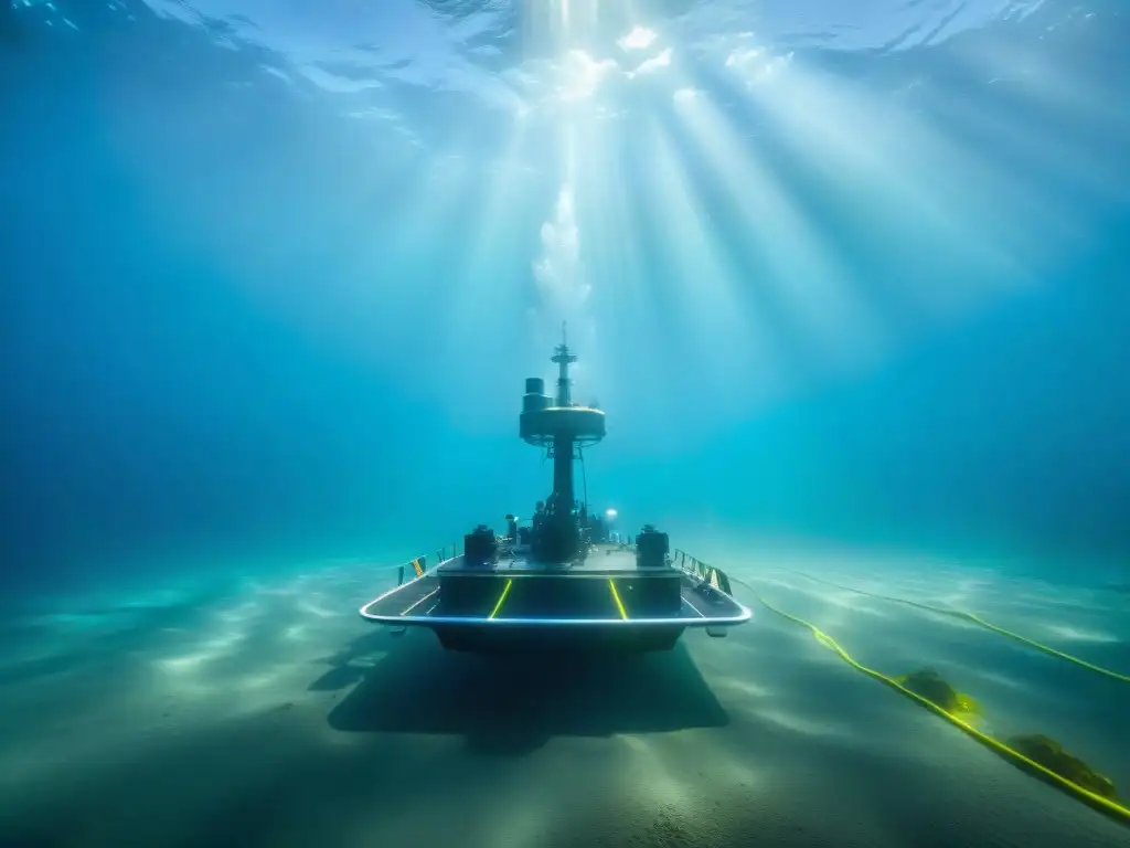 Despliegue de tecnologías cartografía submarina: Sonar vs LIDAR en acción bajo el agua