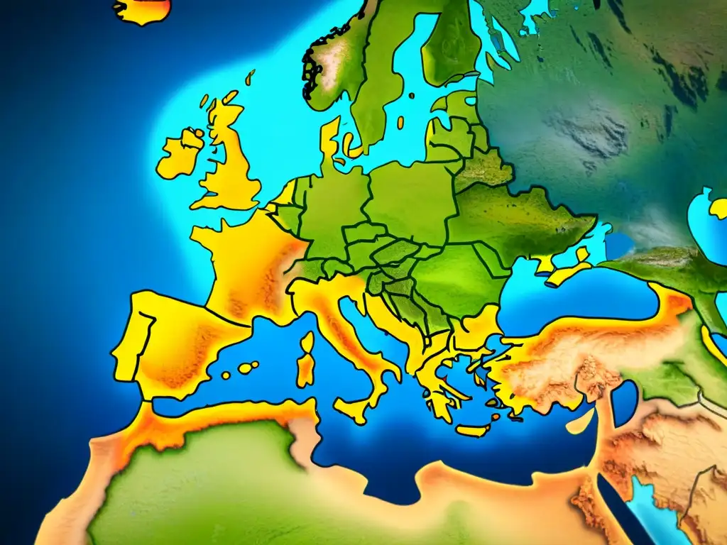 Detallado mapa sepia de la Cartografía europea grandes exploraciones con rutas comerciales y barcos antiguos