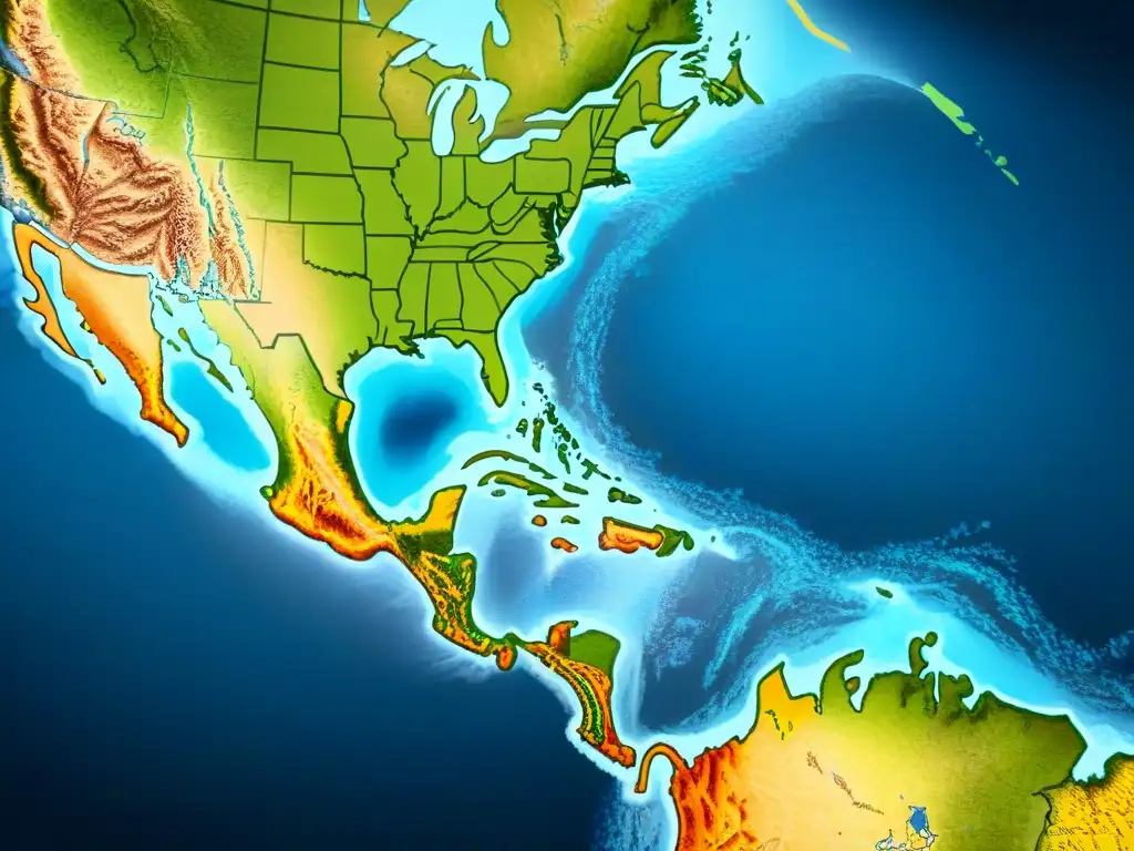 Detallado mapa histórico en sepia mostrando la evolución de fronteras internacionales