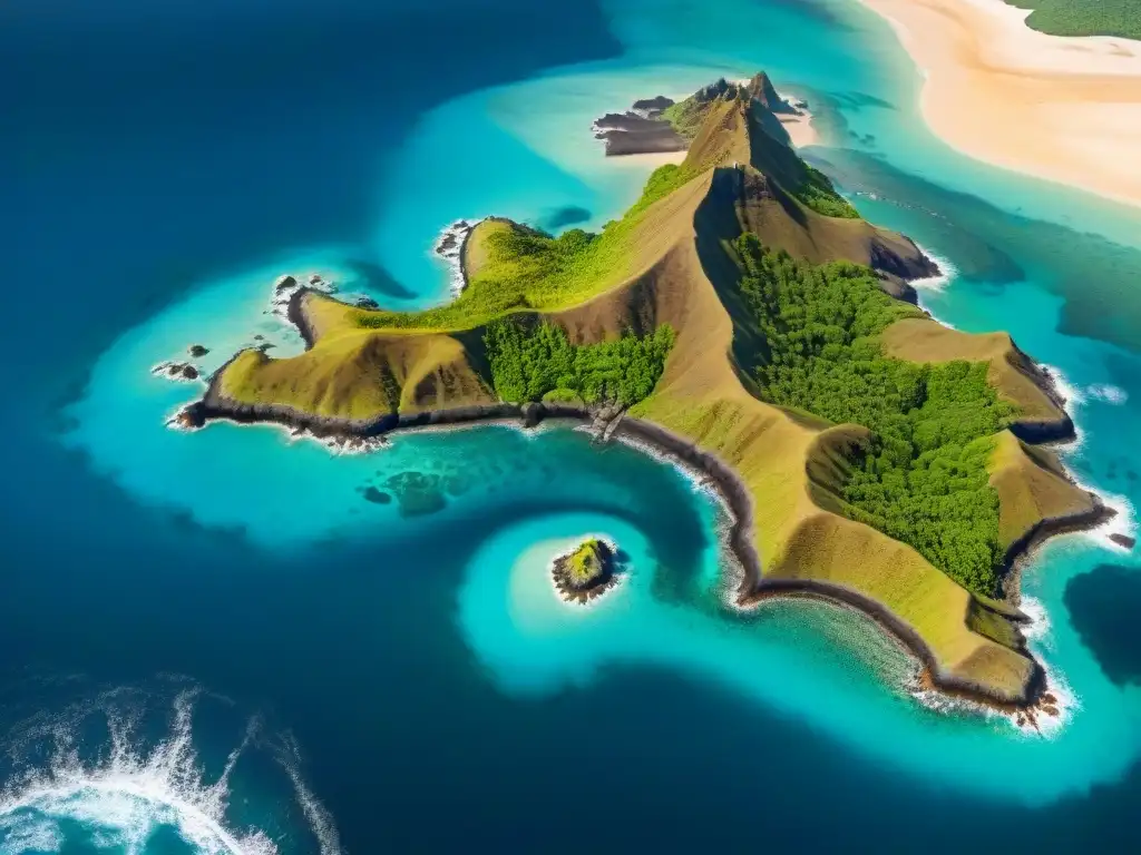 Detallado mapa sepia de las Islas Galápagos del siglo XVIII, con anotaciones en caligrafía detallando la evolución cartografía islas Galápagos