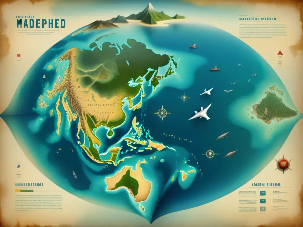 Evolución cartografía submarina: de manuscritos antiguos a datos digitales Detalle evolución cartografía fondo marino desde mapas antiguos a digital