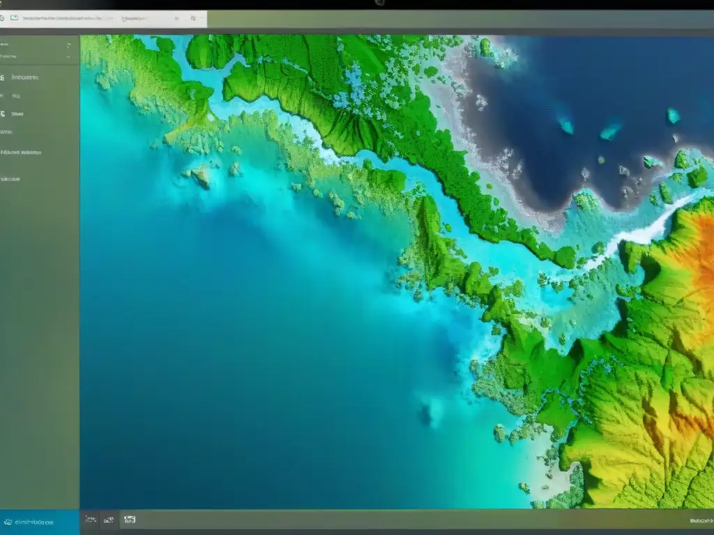 Detalle sepia de script en ArcGIS, mostrando automatización con scripts para manipular datos geográficos