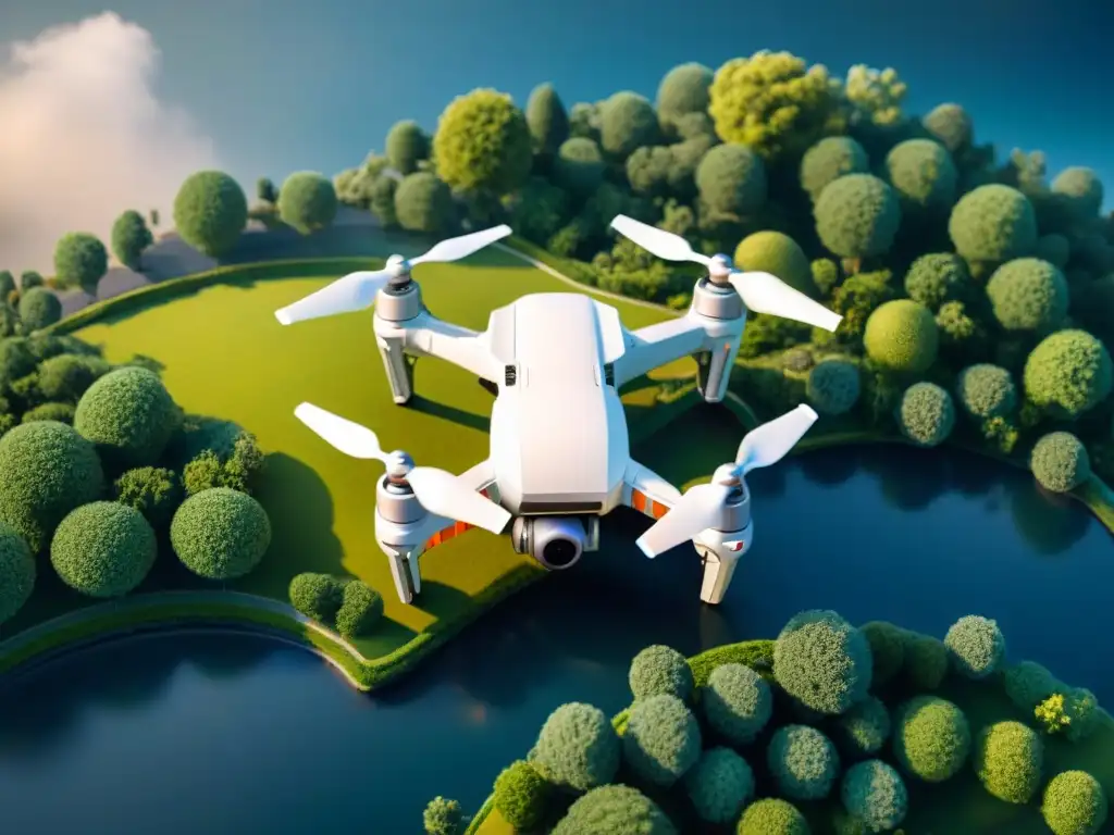 Avanzada cartografía urbana: drones mapean la ciudad del futuro Increíble evolución en cartografía: drones detallan futurista ciudad con precisión