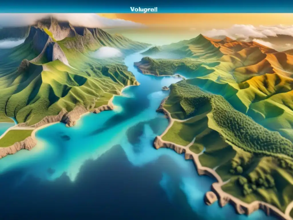 Comparación evolutiva de mapas: tradicional en papel envejecido y moderno digital en pantalla, representando la evolución de la cartografía digital