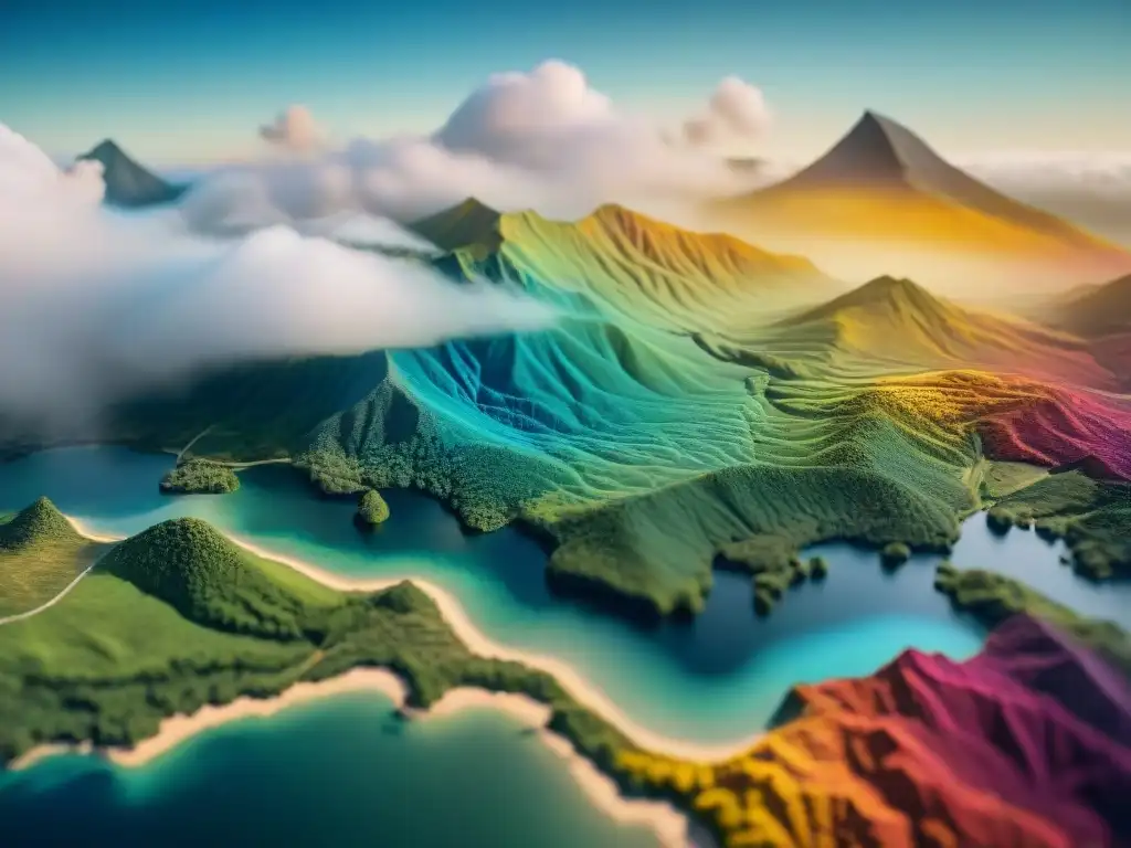 Mapbox: Detallada visualización de datos en tonos sepia Interfaz elegante de Mapbox con las mejores técnicas de visualización de datos, mostrando mapas, gráficos y capas integradas