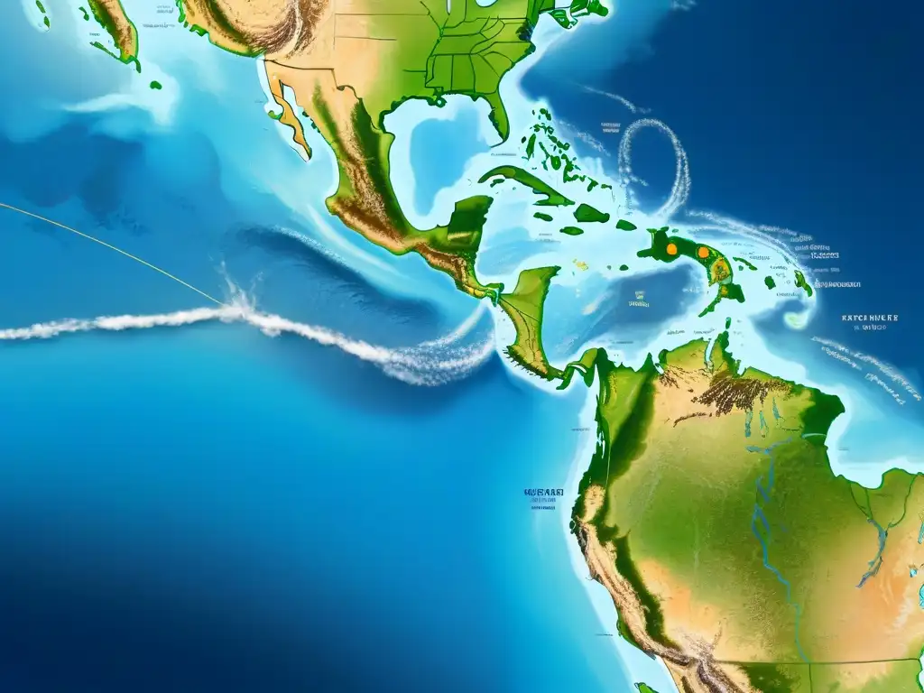 Un mapa detallado del mundo, fusionando la evolución de la cartografía con tecnología digital