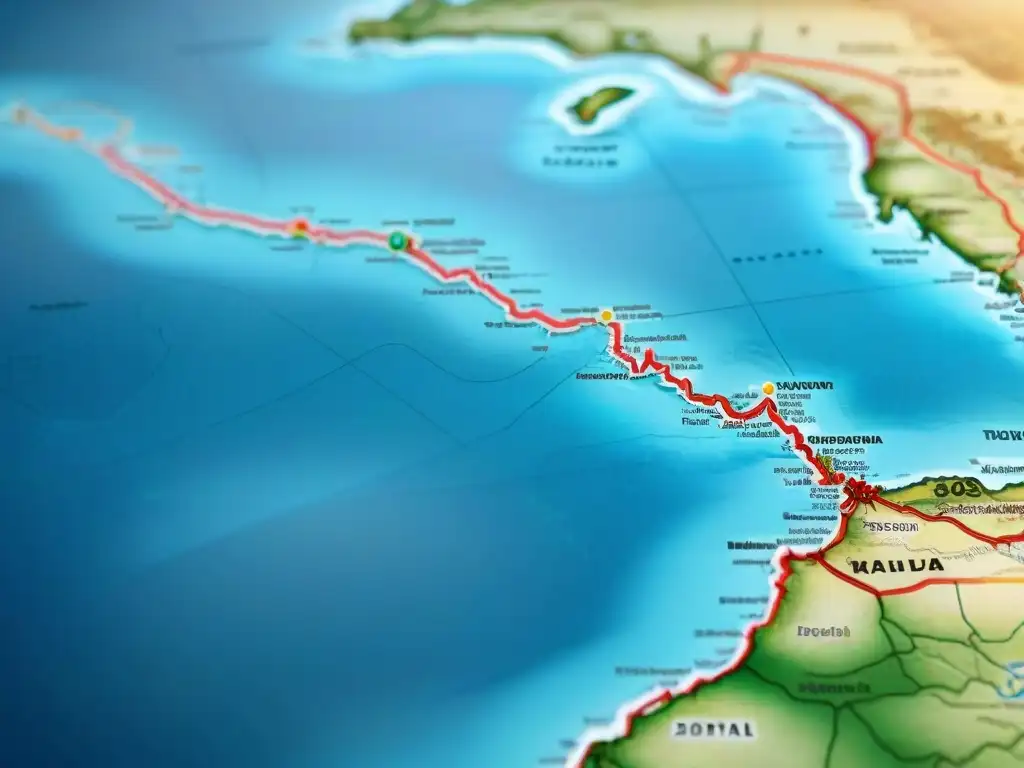 Mapa digital y antiguo se fusionan, mostrando la evolución cartografía mapas digitales