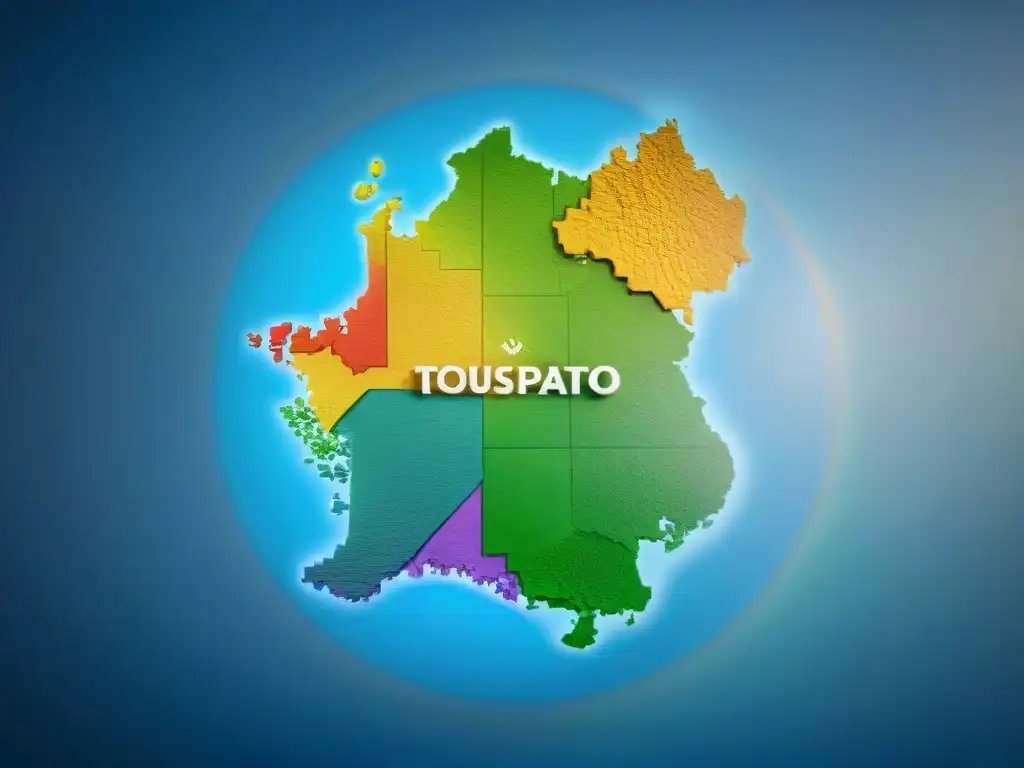 Mapa interactivo de datos demográficos detallados, con códigos de colores por indicadores socioeconómicos