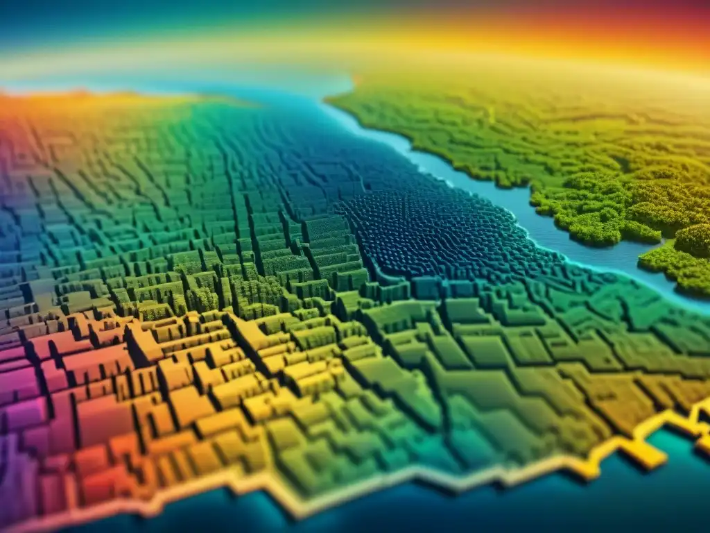 Mapa interactivo detallado con IA: visualización precisa y dinámica