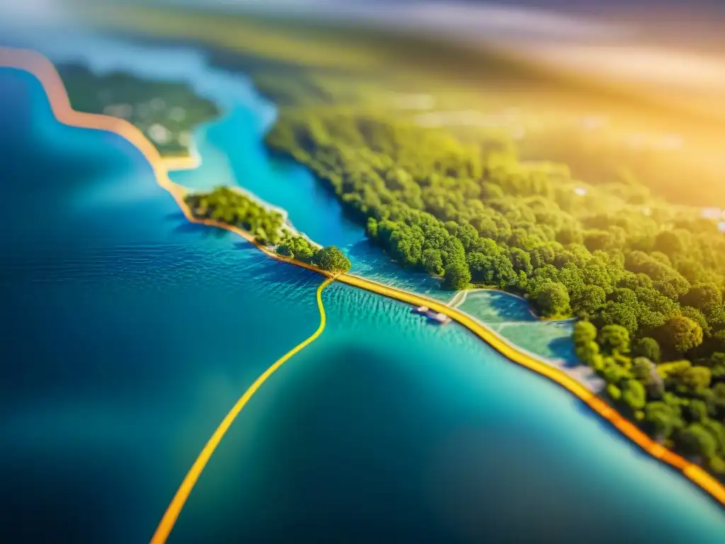 Mapa vintage con datos en tiempo real: fusión de épocas Mapa vintage con evolución cartografía en tiempo real, líneas e información actualizándose continuamente