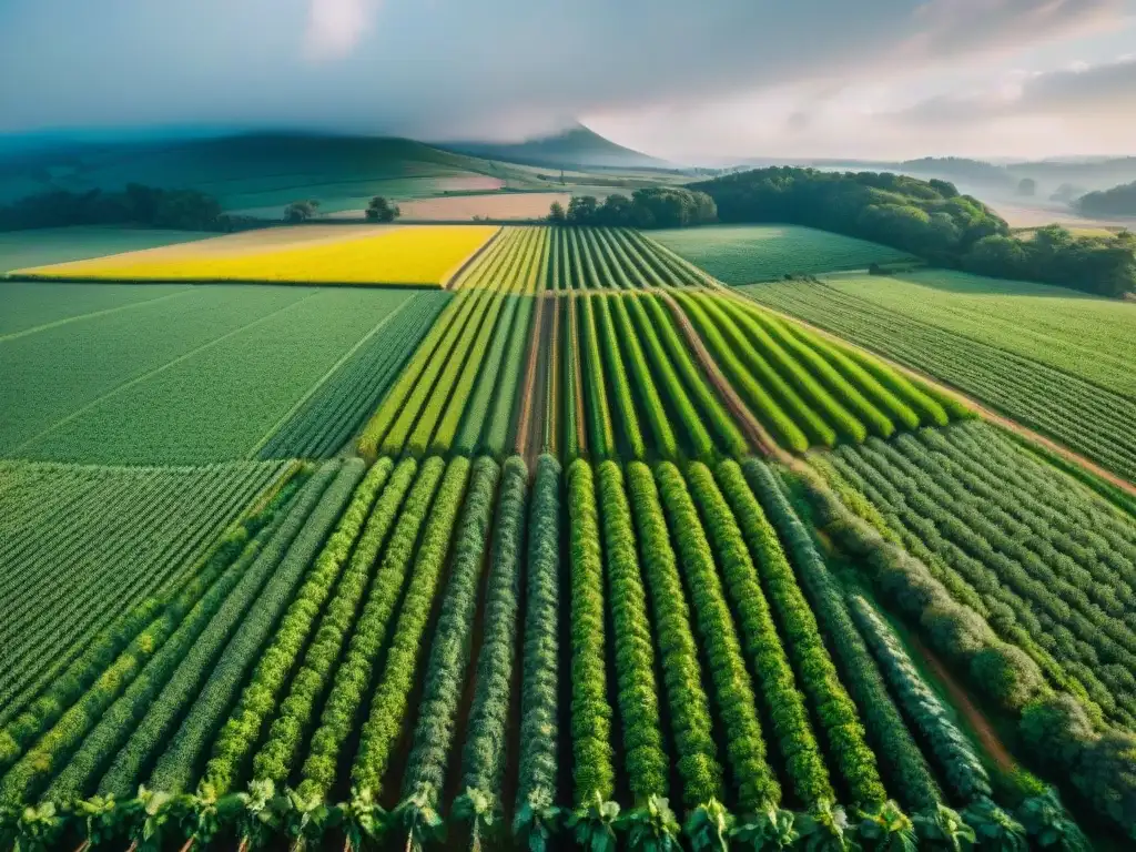 Revolución en mapeo de cultivos con drones: fusión de tradición y tecnología en paisaje agrícola