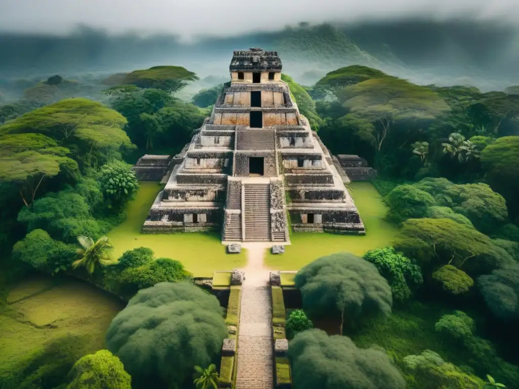 Descubre ruinas mayas a través de drones en arqueología de civilizaciones