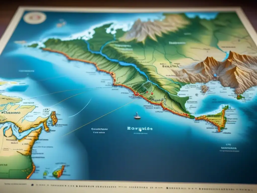 Un viaje visual desde antiguos mapas manuscritos hasta imágenes satelitales modernas, destacando la Evolución de la cartografía moderna